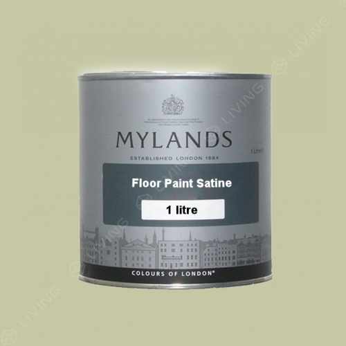 картинка Краска Mylands Floor Paint Satine цвет Flanders Grey №110 от LIVING