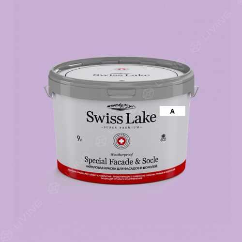 картинка Краска Swiss Lake Special Faсade & Socle цвет heliotrope   №1717 от LIVING