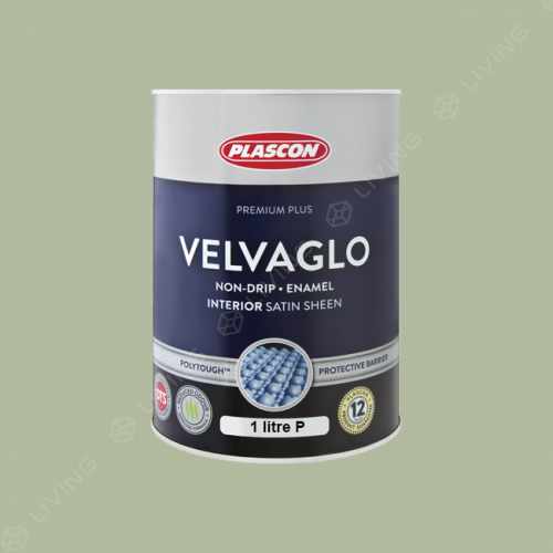 картинка Краска Plascon VELVAGLO WB цвет Kiwi арт.G1-C2-1 от LIVING