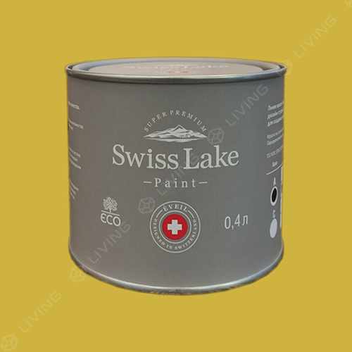 картинка Краска Swiss Lake Wall Comfort 7 цвет crushed pineapple №984 от LIVING