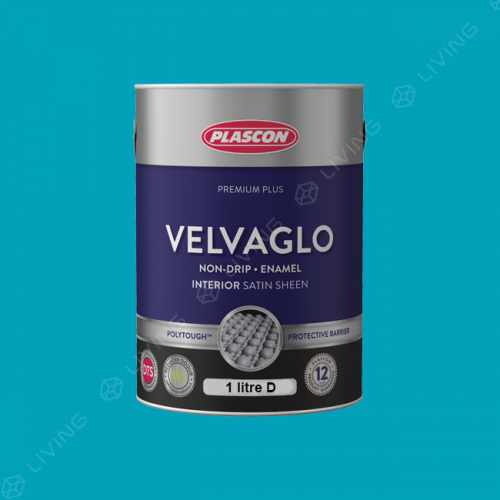 картинка Краска Plascon VELVAGLO цвет Triumph Blue арт.B2-A1-1 от LIVING