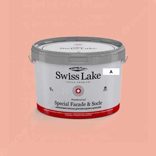 картинка Краска Swiss Lake Special Faсade & Socle цвет watermelon syrup №1245 от LIVING