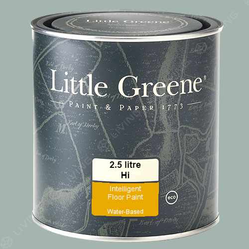 картинка Краска Little Greene Intelligent Floor Paint цвет Celestial Blue №101 от LIVING