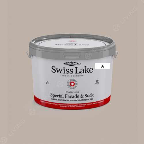 картинка Краска Swiss Lake Special Faсade & Socle цвет buff №539 от LIVING