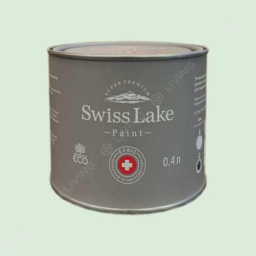 картинка Краска Swiss Lake Wall Comfort 7 цвет olive leaf №2439 от LIVING