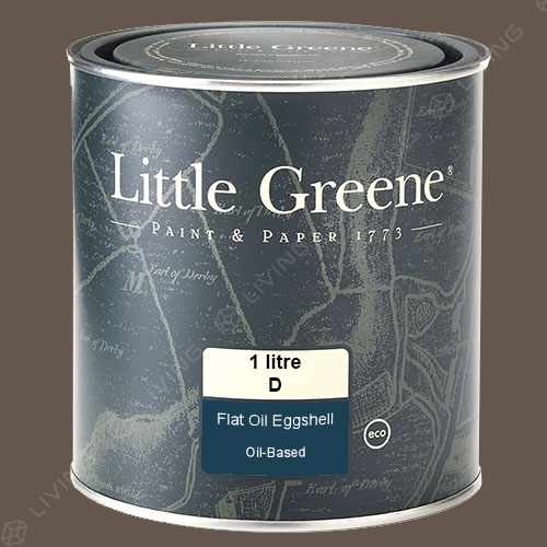 картинка Краска Little Greene Flat Oil Eggshell цвет Knightsbridge №215 от LIVING