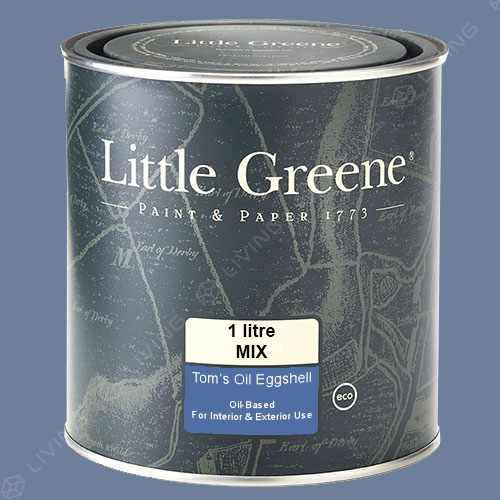 картинка Краска Little Greene Toms Oil Eggshell цвет Pale Lupin №278 от LIVING