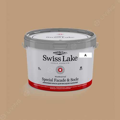 картинка Краска Swiss Lake Special Faсade & Socle цвет dark goldenrod №830 от LIVING