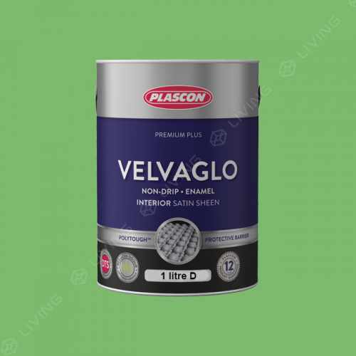 картинка Краска Plascon VELVAGLO цвет Green Light Go арт.G2-A1-2 от LIVING