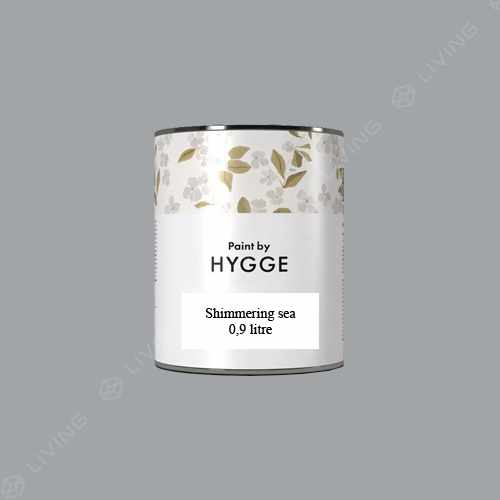 картинка Краска Hygge Shimmering sea цвет HARRISON GREY HG01-070 от LIVING
