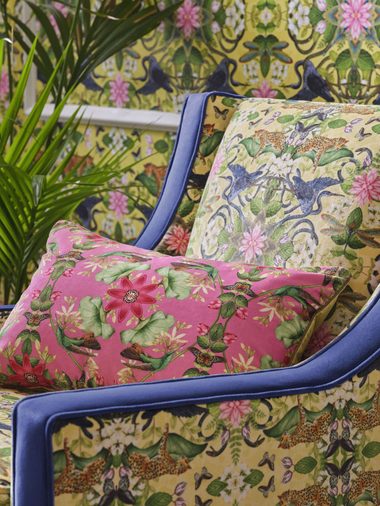 картинка Ткань Clarke & Clarke коллекция Botanical Wonders Fabric, арт. F1592/01 от LIVING