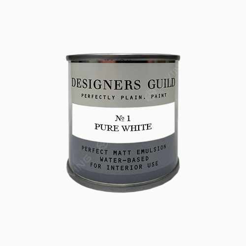 картинка Краска Designers Guild Perfect Matt Emulsion цвет PURE WHITE №1 от LIVING