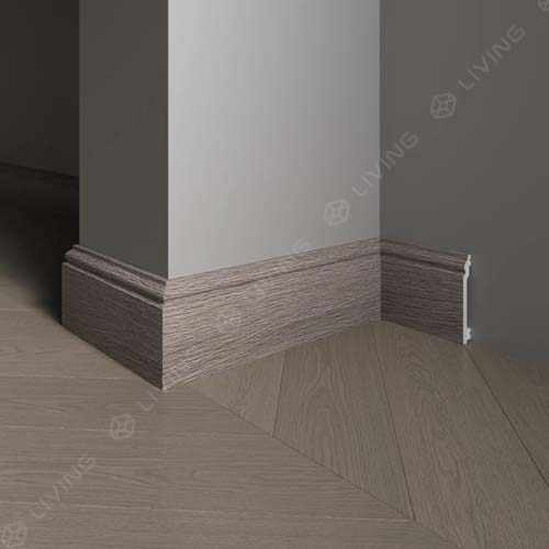 Плинтус Decor-Dizayn, коричневый, арт. 701-80SH, коллекция Плинтусы 701, 240 х 10 х 1,6 см. Россия