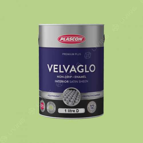 картинка Краска Plascon VELVAGLO цвет Divine Green арт.G1-A1-3 от LIVING
