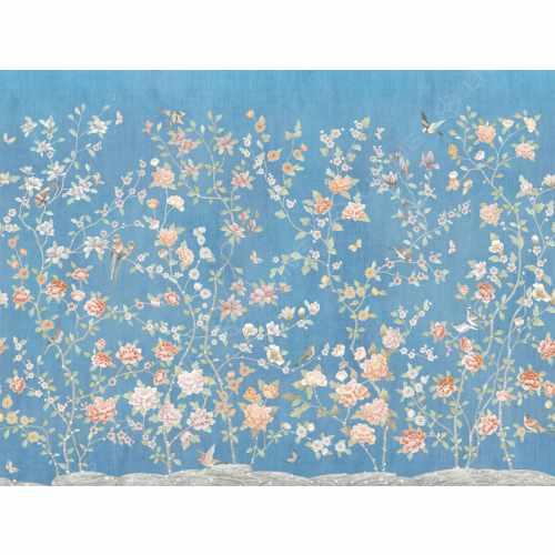 картинка Фреска Affresco, коллекция Цветариум, арт. Chinese garden Color 2 Россия от LIVING