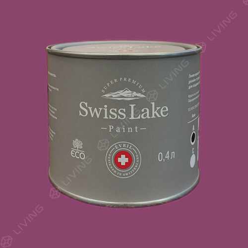 картинка Краска Swiss Lake Wall Comfort 7 цвет ripe plum №1393 от LIVING