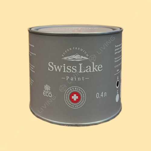 картинка Краска Swiss Lake Wall Comfort 7 цвет pastel yellow №1120 от LIVING