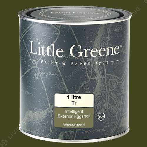 картинка Краска Little Greene Intelligent Exterior Eggshell цвет Olive Colour №72 от LIVING