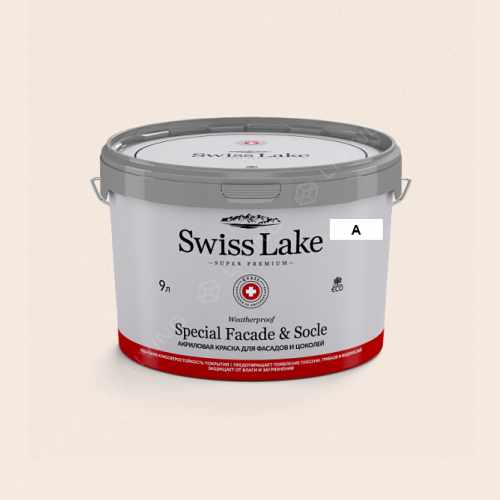 картинка Краска Swiss Lake Special Faсade & Socle цвет peach fuzz №373 от LIVING