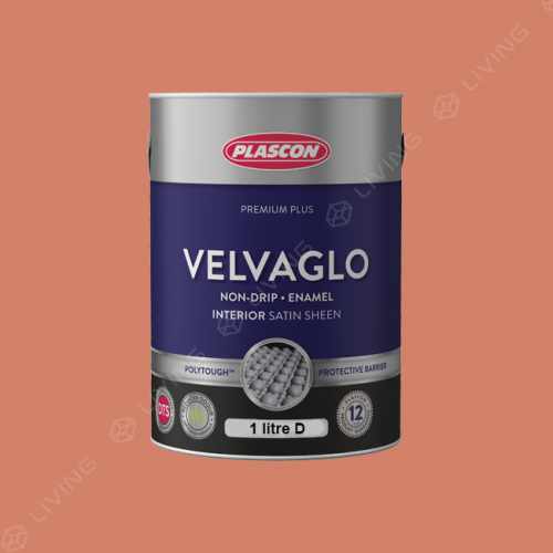 картинка Краска Plascon VELVAGLO цвет Cinnamon City арт.O4-C1-3 от LIVING