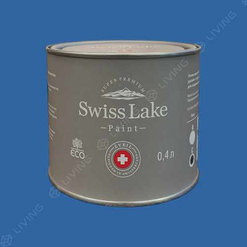 картинка Краска Swiss Lake Wall Comfort 7 цвет blue vitriol №2047 от LIVING