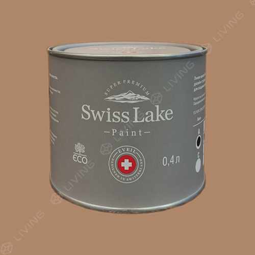картинка Краска Swiss Lake Wall Comfort 7 цвет cinnamon twist №1624 от LIVING