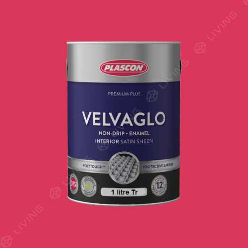 картинка Краска Plascon VELVAGLO цвет Lady in Red арт.R5-A1-1 от LIVING