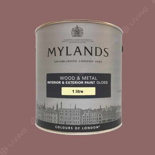 картинка Краска Mylands Wood&metal Gloss цвет Bloomsbury №267 от LIVING