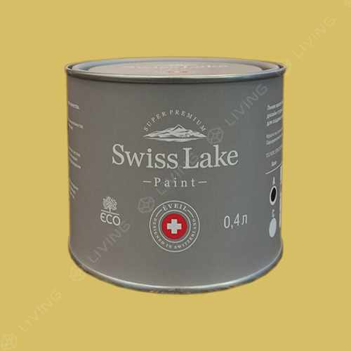 картинка Краска Swiss Lake Wall Comfort 7 цвет indian maize №981 от LIVING