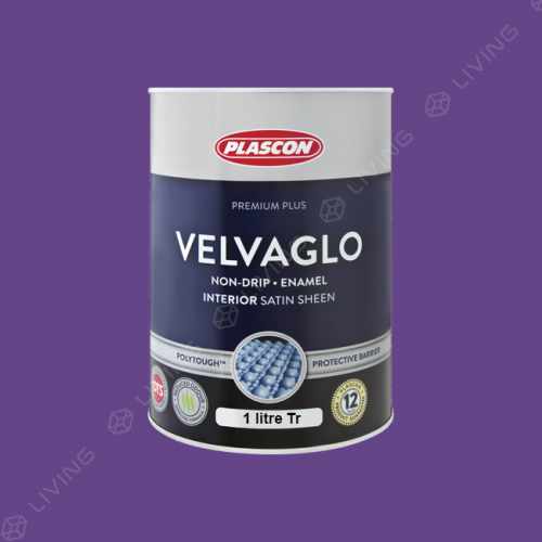картинка Краска Plascon VELVAGLO WB цвет Regal Bloom арт.P3-A1-1 от LIVING