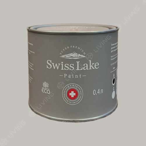 картинка Краска Swiss Lake Wall Comfort 7 цвет SWIRLING SMOKE №581 от LIVING