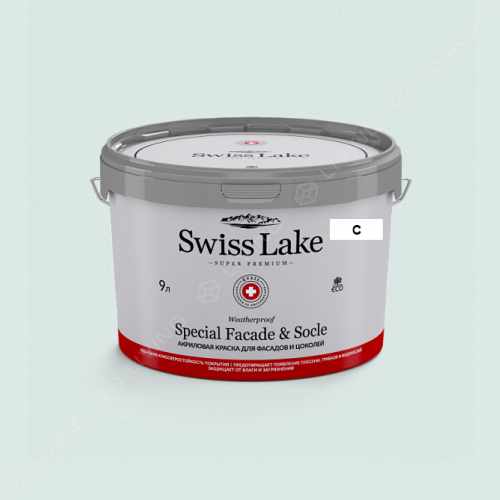 картинка Краска Swiss Lake Special Faсade & Socle цвет swimming №2226 от LIVING