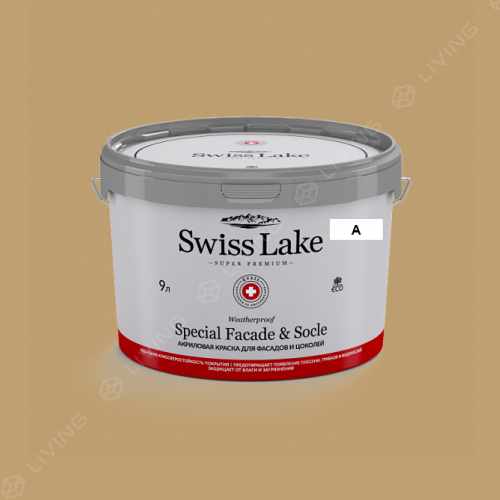 картинка Краска Swiss Lake Special Faсade & Socle цвет Camel №900 от LIVING