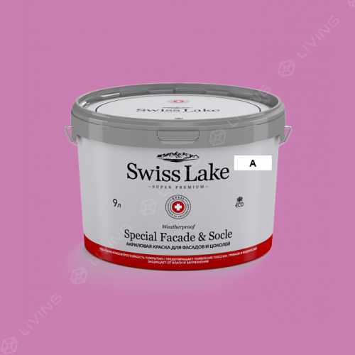 картинка Краска Swiss Lake Special Faсade & Socle цвет couture rose №1362 от LIVING