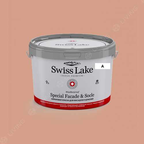 картинка Краска Swiss Lake Special Faсade & Socle цвет caramel ice №1614 от LIVING
