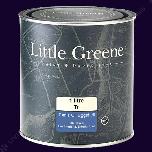 картинка Краска Little Greene Toms Oil Eggshell цвет Thai Sapphire №116 от LIVING