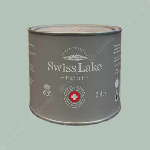 картинка Краска Swiss Lake Wall Comfort 7 цвет quietude №2286 от LIVING