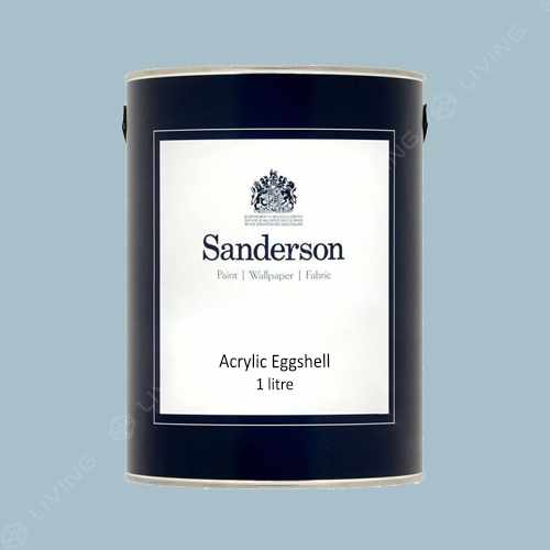 картинка Краска Sanderson Acrylic Eggshell цвет SOUTHWOLD BLUE от LIVING