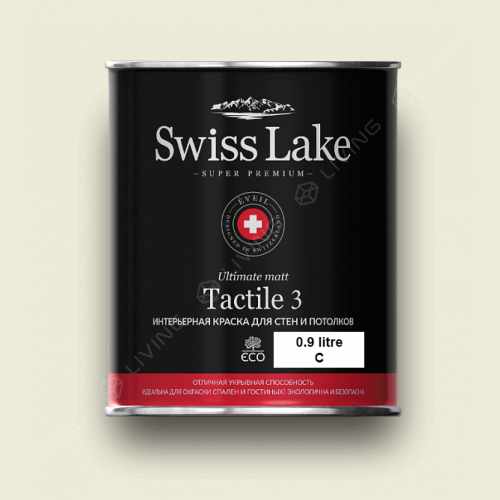 картинка Краска Swiss Lake Tactile 3 цвет minimal №2575 от LIVING