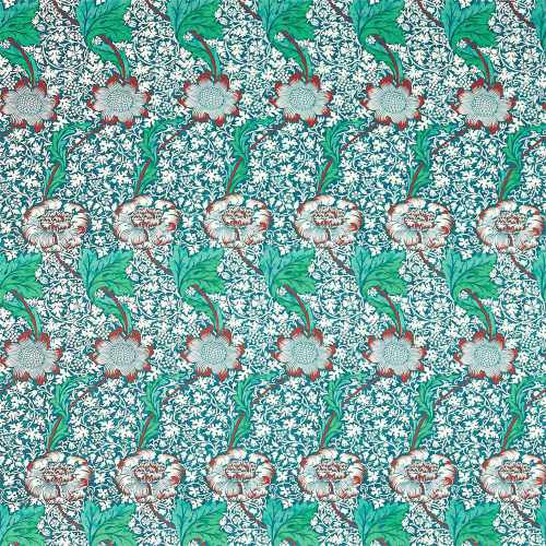 Ткань Morris & Co коллекция Queen Square Fabrics, арт. DBPF226857