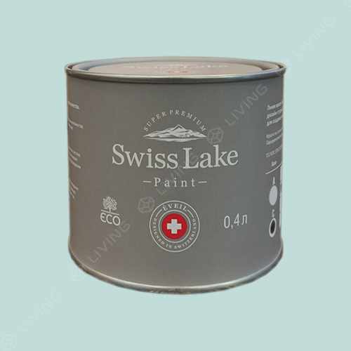 картинка Краска Swiss Lake Wall Comfort 7 цвет crearly agua №2248 от LIVING
