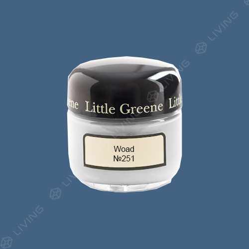 картинка Краска Little Greene Acrylic Matt (Absolute Matt Emulsion) цвет Woad №251 от LIVING