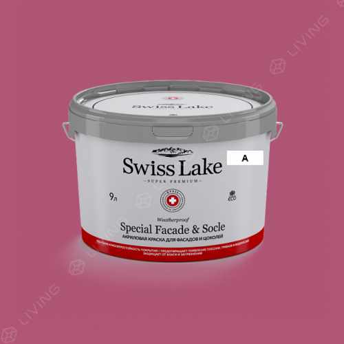 картинка Краска Swiss Lake Special Faсade & Socle цвет wild fire №1377 от LIVING