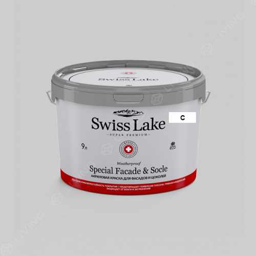 картинка Краска Swiss Lake Special Faсade & Socle цвет Ancient Ruins №2777 от LIVING