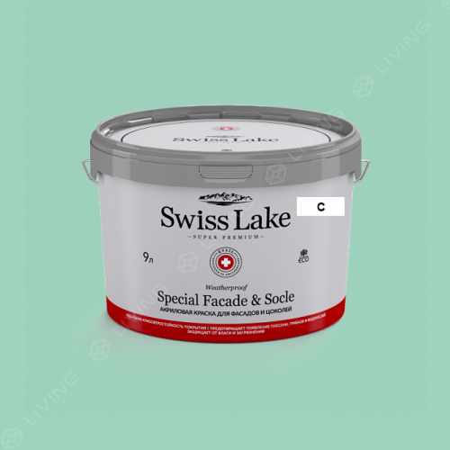 картинка Краска Swiss Lake Special Faсade & Socle цвет beryl №2339 от LIVING