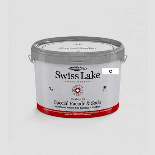 картинка Краска Swiss Lake Special Faсade & Socle цвет Morning Shimmer №2852 от LIVING