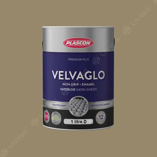 картинка Краска Plascon VELVAGLO цвет Wacky Khaki арт.Y3-D1-3 от LIVING