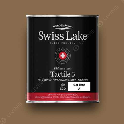 картинка Краска Swiss Lake Tactile 3 цвет nougat №620 от LIVING