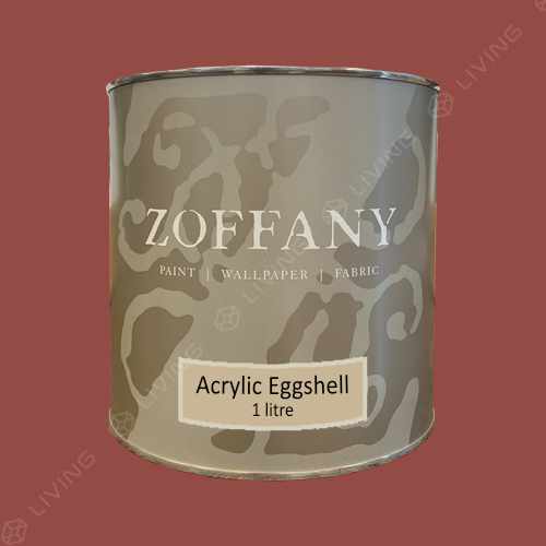 картинка Краска ZOFFANY Acrylic Eggshell цвет VENETIAN RED от LIVING