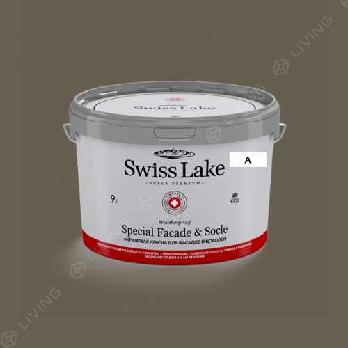 картинка Краска Swiss Lake Special Faсade & Socle цвет grapevine №718 от LIVING